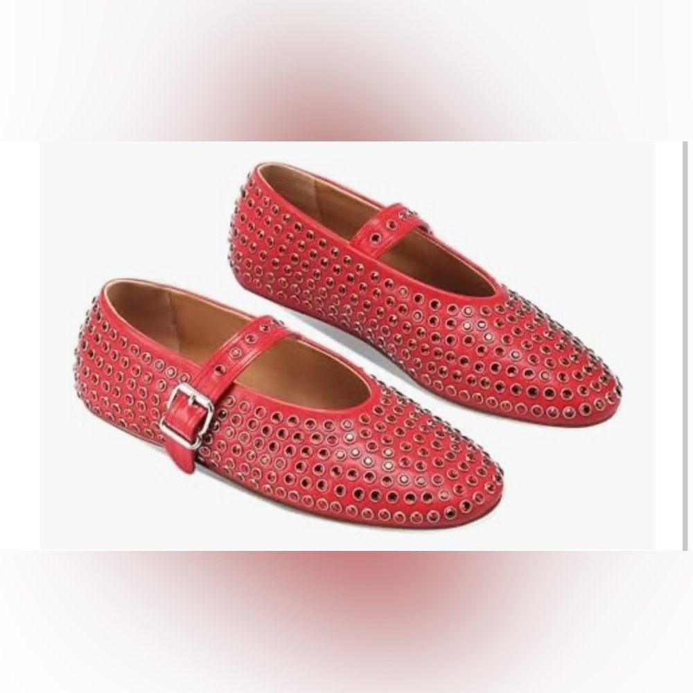 Rhinestone Mary Jane shoes